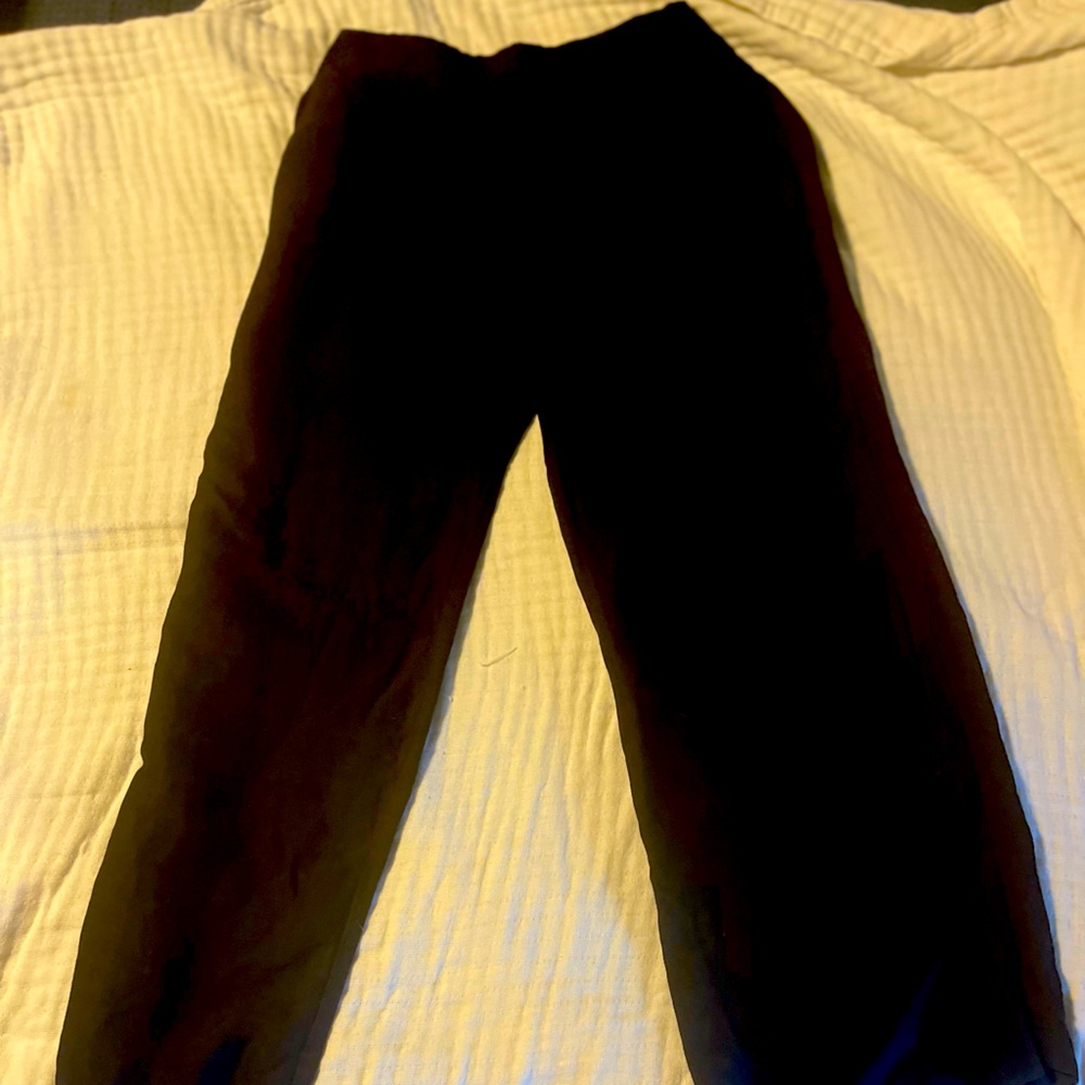 Oska classic black linen pants